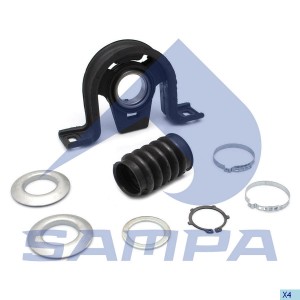 Подшипник подвесной MERCEDES Sprinter вала карданного (d=45мм) SAMPA 010.657 SAMPA