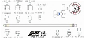 тестер давления масла гидроусилителя руля (в кейсе) JTC JTC4251 JTC TOOLS
