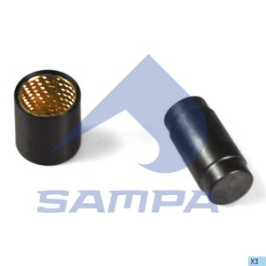Ремкомплект ROR полуприцепа колодки тормозной (ролик, втулка) SAMPA 085531 SAMPA