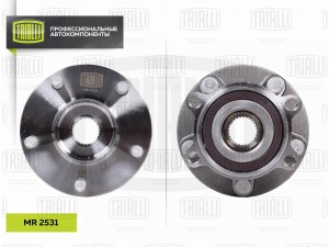 Ступица перед. в сборе с подшип. Mazda 3 (13-) (MR 2531) MR 2531 TRIALLI