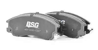 Колодки тормозные HYUNDAI Terracan (01-) передние (4шт.) BSG BSG 40-200-047 BSG