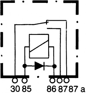 РЕЛЕ 24V () 4RD933332-091 HELLA