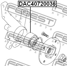 SWIFT (2004-2010) DAC40720036 FEBEST