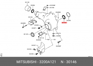 Сальник MITSUBISHI Outlander XL коробки раздаточной OE 3200A121 MITSUBISHI