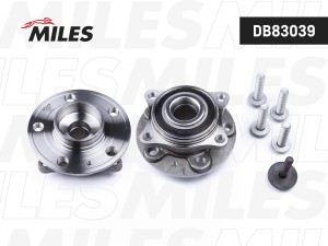 Ступица колеса передняя с подшипником VOLVO S60/S80/XC70 98- (SKF VKBA6601) DB83 DB83039 MILES