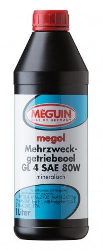 8609 Meguin Мин. тр.масло Megol Mehrzweck-Getriebeoel 80W GL-4 (1л) 8609 MEGUIN