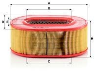 Фильтр воздушный C25124 C 25 124 MANN FILTER