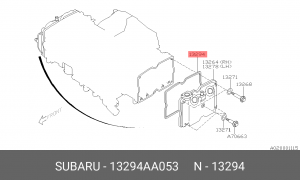 ПРОКЛАДКА КЛАПАННОЙ КРЫШКИ 13294-AA053 13294AA053 SUBARU
