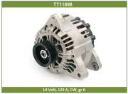 Генератор HYUNDAI Sonata 5,Santa Fe,Tucson KIA Sportage (2.7) 14В 120A TESLA TEC TT11898 TESLA TECHNICS