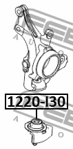 Опора шаровая передн поворотного кулака HYUNDAI I30 1220-I30 1220-I30 FEBEST