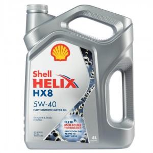 Моторное масло SHELL Helix HX8 Synthetic 5W-40 4л 550052837(550061576O004) 550052837 SHELL
