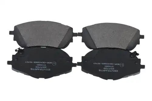 колодки тор. диск. перед.! с антиск. пл. (P83150) Toyota Corolla 1.3/1.4/1.6/1.8 Z07733 ZENTPARTS