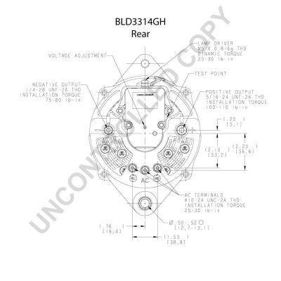 Генератор BLD3314GH PRESTOLITE ELECTRIC