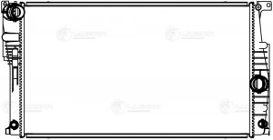 Радиатор охл. для ам BMW 3 (F30) (11-) 1.5i,2.0i,3.0i LRc26111 LRC 26111 LUZAR