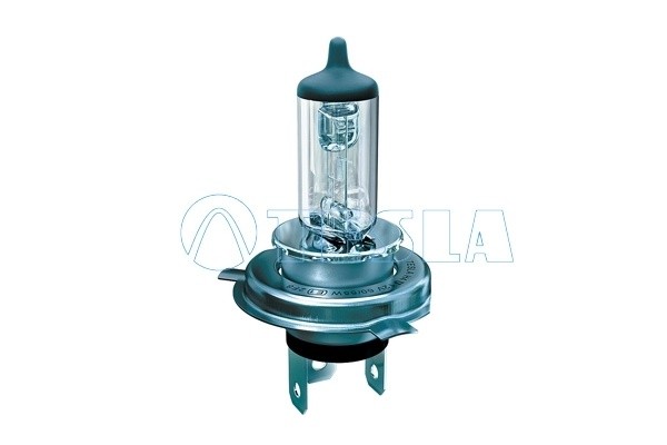 лампа! H4, 12V, 60/55W, P43t галогенная\ B10401 TESLA