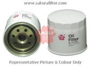 Фильтр масляный TOYOTA Avensis (97-),Camry (83-),Corolla (83-) SAKURA C-1115 SAKURA
