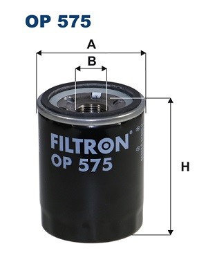 Фильтр масляный MAZDA FILTRON OP575 FILTRON