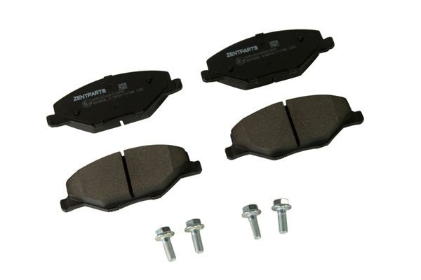 колодки дисковые передние! Skoda Fabia 1.2, VW Polo Rus 1.6 12> Z07232 ZENTPARTS