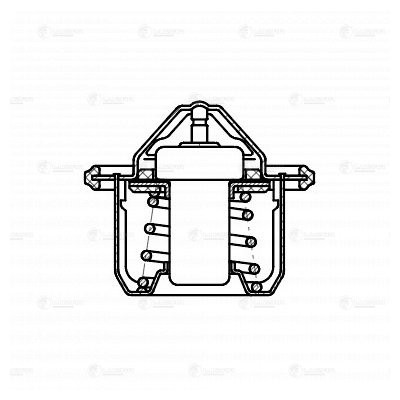 Термостат для а/м Mitsubishi Lancer X 07-/Suzuki Grand Vitara 05- 82°С термоэл.  LT 1115 LUZAR