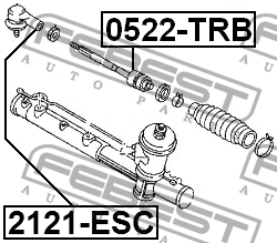 FORD EUROPA MAVERICK (2001-2006)/MAZDA TRIBUTE (EP ESCAPE ТАЙВАНЬ 2121-ESC FEBEST