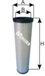 фильтр воздушный! вставка H562 D149.5 d109.6\ DAF/VANHOOL/VDL Omn A840-1 MFILTER AUTOMOTIVE FILTERS