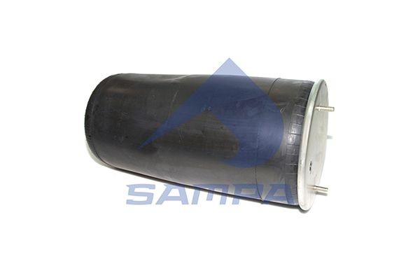 пневмоподушка! h=600 2 шп. M12 смещ. 25. 1 отв. штуц. M22. Н: 1 шп. M16 BPW SP 55942 SAMPA