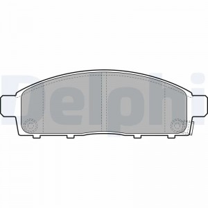 LP2074 колодки дисковые п.\ Mitsubishi L200 2.5Di-D 06> LP2074 DELPHI
