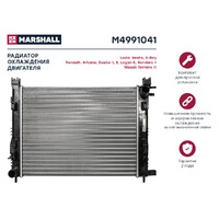 Радиатор охл. двигателя Lada Vesta 15-  X-Ray 15- Renault Duster I II 10-  Logan M4991041 MARSHALL