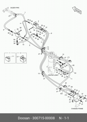 300715-00008 Катушка соленоида 300715-00008 DOOSAN