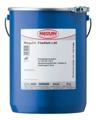 4690 Meguin Жидкая смазка д/центр.систем meguin Fliebfett L00 (5кг) 4690 MEGUIN