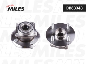 Ступица колеса задняя с подшипником TOYOTA COROLLA 01-07 DB83343 DB83343 MILES