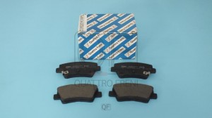 колодки дисковые задние!\ Kia Opirus/Amanti 2.7/3.0/3.5 06>/Soul 1.6/2.0/1.6D 08 QF504802 QUATTRO FRENI
