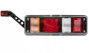 фонарь задний левый! 6-секц. 24V с разъемом EasyConn 7-pin и габаритом Krone U029-05L TEH AVTO SVET