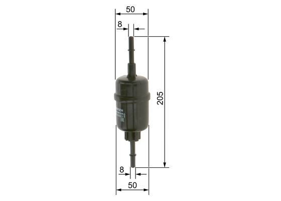 FORD FUSION (2002>)/ FIESTA (2001-2007) 0 450 905 926 BOSCH