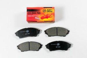 Колодки тормозные дисковые, передние JBP0485 JBP0485 JUST DRIVE