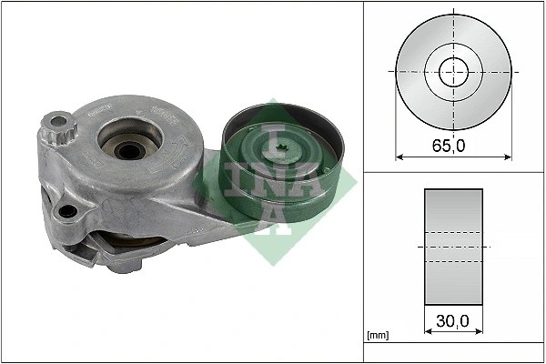 Натяжитель ремня MERCEDES W211, W212, X164, W164 534018310 534 0183 10 INA