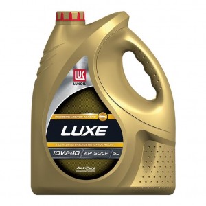 Масло моторное полусинтетическое LUKOIL LUXE 10W-40, API SL/CF 5Л 19299 (3705305 19299 LUKOIL