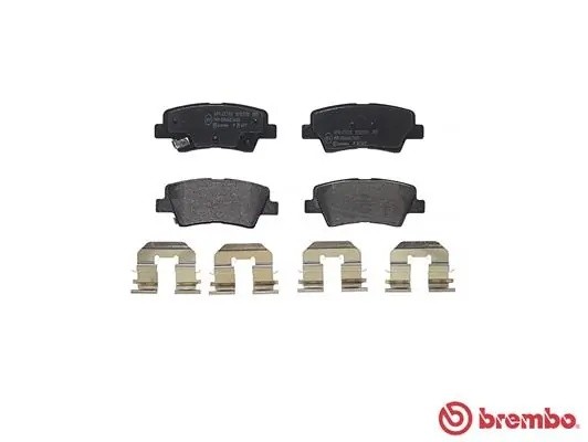 Колодки тормозные P30067 P30067 BREMBO