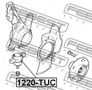 Опора шаровая 1220-TUC 1220TUC FEBEST