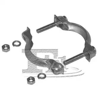 254-950 [171352] !хомут глушителя\ Citroen XM, Peugeot 406/605 2.0/1.9D/2.5TD 94 932969 FISCHER
