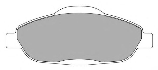 колодки дисковые передние!\ Peugeot 308 1.4/1.6 07> FBP1587 FREMAX