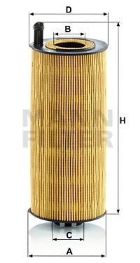 Фильтр масляный HU 12 006 Z MANN FILTER