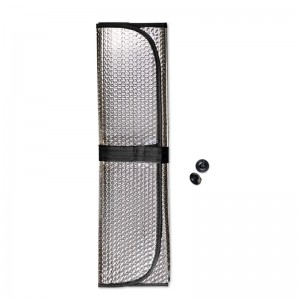 Шторка автомобильная для лобового стекла 145х70см светоотражающая Double Bubble  A80723S AVS