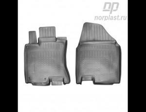 Коврик салона NISSAN Qashqai (07-14),Qashqai +2 полиуретан передний (2 предм.) N NPA10-C61-600 NORPLAST