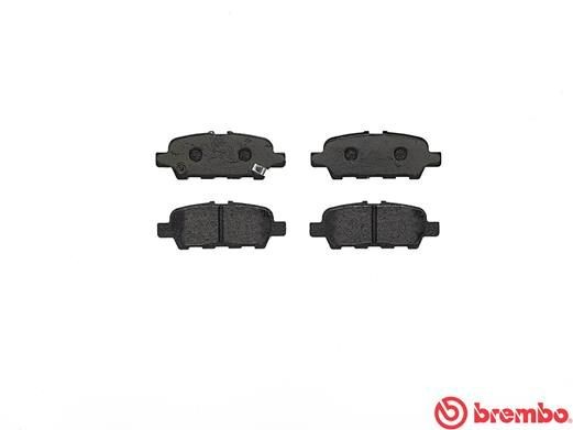 P56068 колодки дисковые задние!\ Suzuki Grand Vitara 2.2/3.2 09>, Nissan Teana/M P 56 068 BREMBO