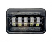 фара светодиодная! WL-710 2-режима (фара+ДХО), алюм.корп, IP67, 5+12 диодов, 970 5249 VYMPEL