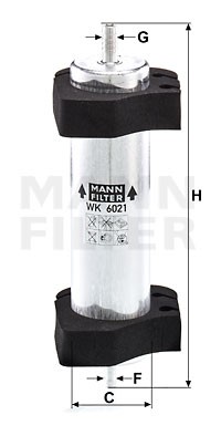AUDI A4[B8] (2007>)/A5/S5 (2008>) WK6021 MANN FILTER