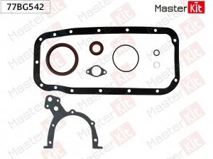 Комплект прокладок, блок-картер двигателя Opel ASTRA G (T98) X 16 SZR 77BG542 77BG542 MASTER KIT