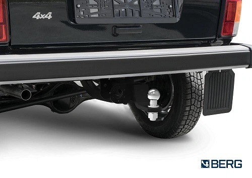 Устройство прицепное для а/м Lada 4x4 3d/5d 95- "BERG" (шар Е, 900/75 кг) F.6017.002 BERG