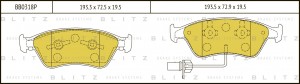 AUDI A8 [D3,4E] (2004-2010)/VW PHAETON (2002>) BB0318P BLITZ